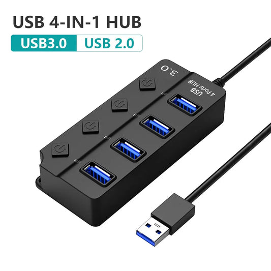 HUB USB 3.0 USB Splitter 2.0