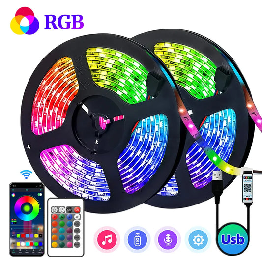 LED Strip Lights RGB 5050 ,5V 1M-30M,16 million colors